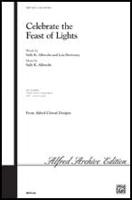 Celebrate the Feast of Lights Two-Part choral sheet music cover